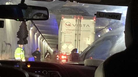 Sumner Tunnel closed due to ‘over height’ tractor-trailer truck
